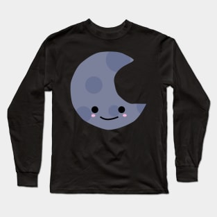 Happy Moon Long Sleeve T-Shirt